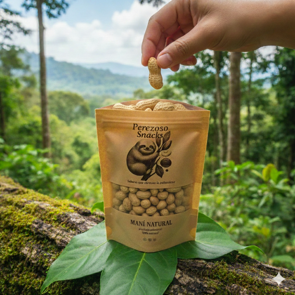 Maní en Cáscara Perezoso 🥜🦥