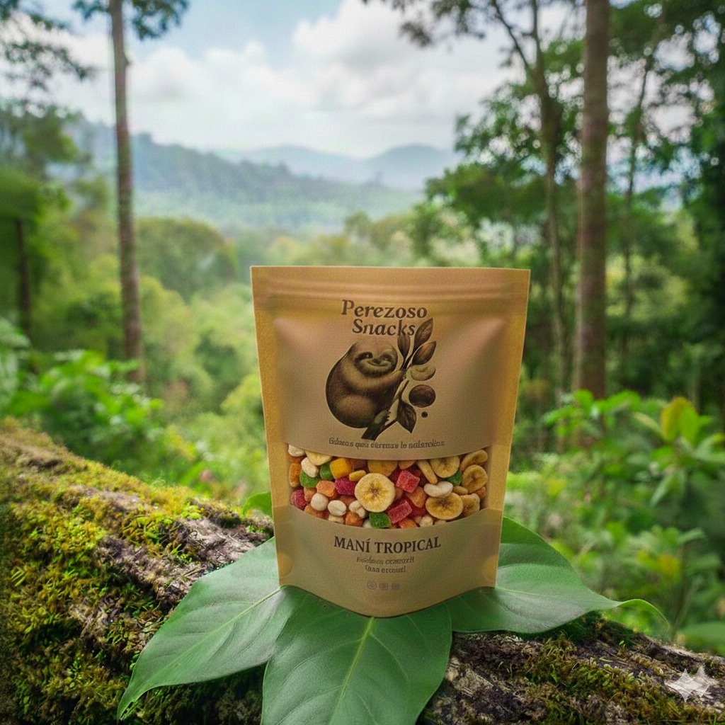 Maní Tropical Perezoso 🍍🥜🦥