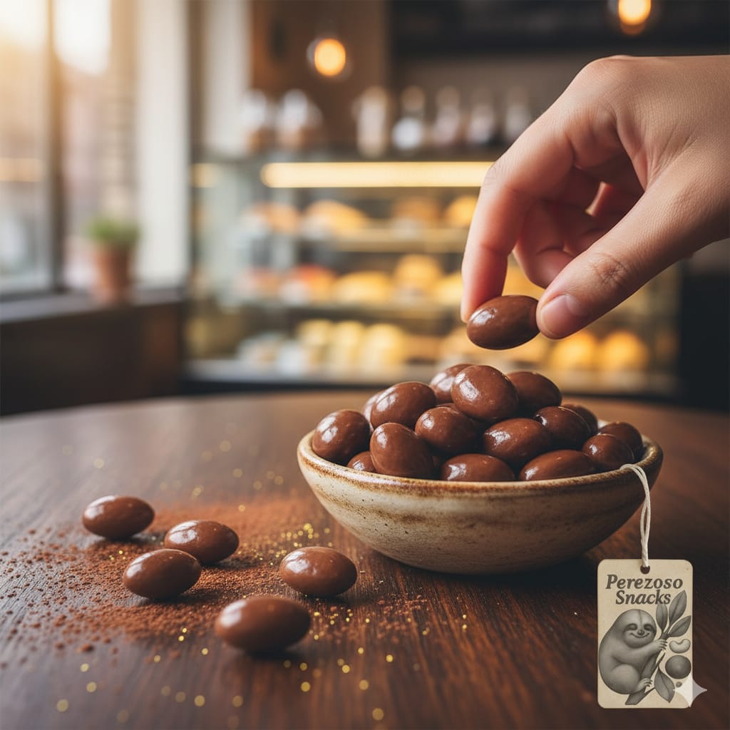 Almendra cubierta de Chocolate